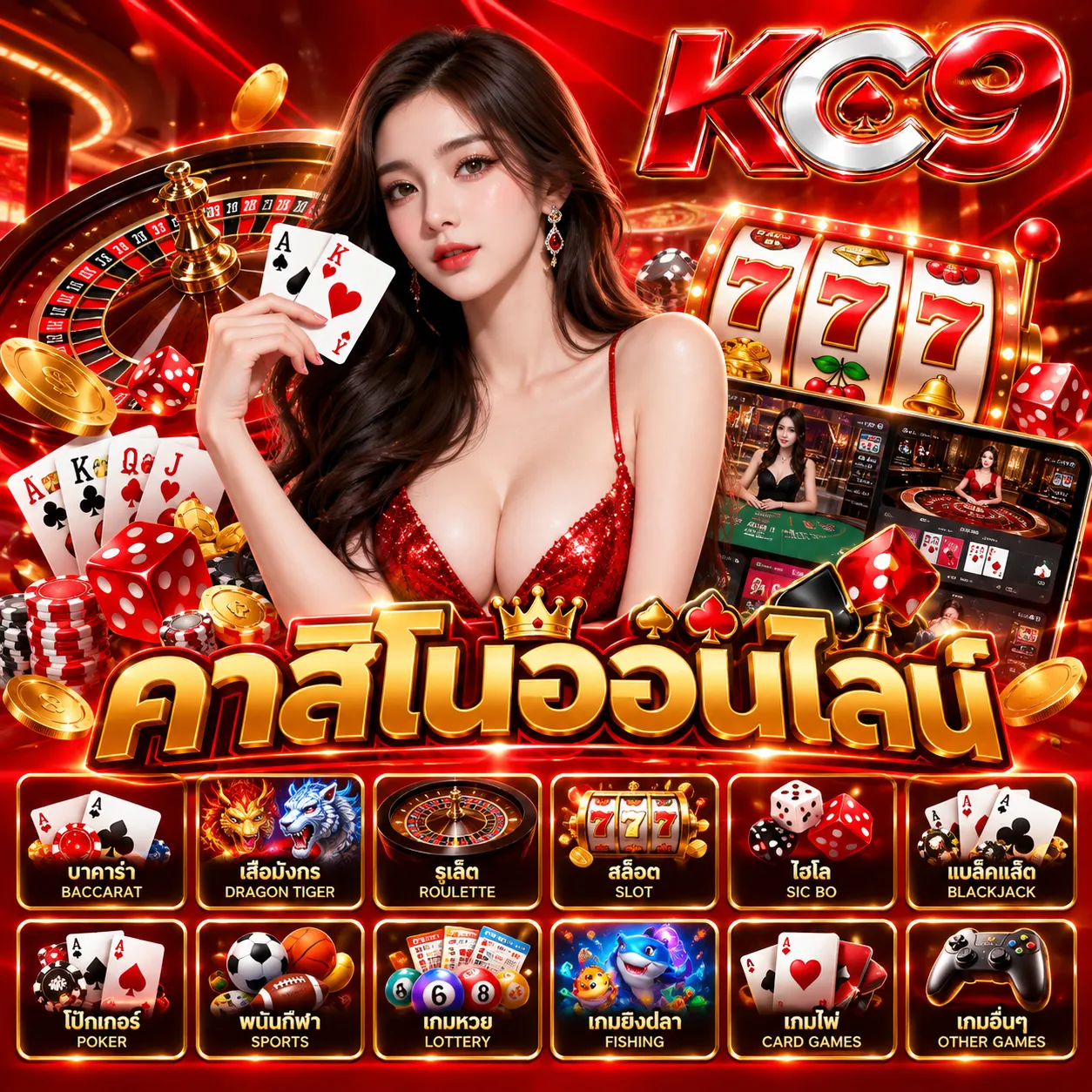 KC9 - คาสิโนออนไลน์
